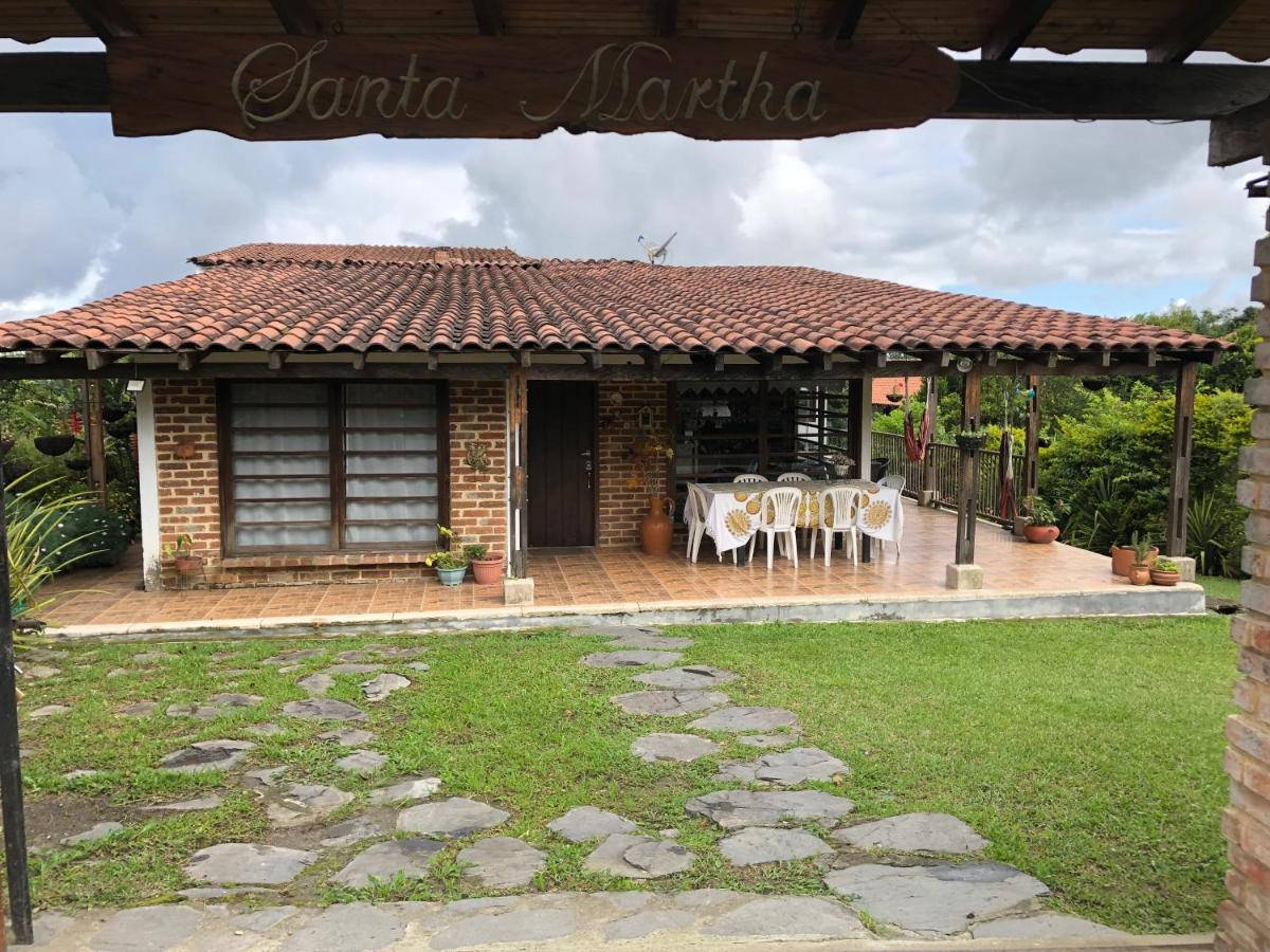 Vila Finca Santa Martha Santa Rosa de Cabal Exteriér fotografie